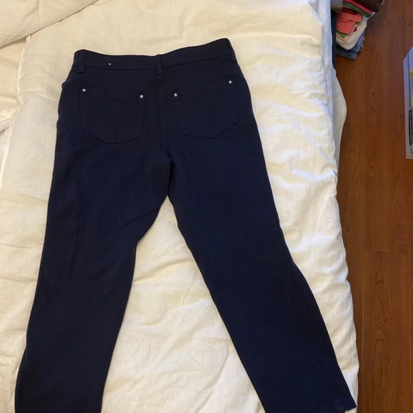 Chicos Navy Blue Pants - Picture 4 of 10